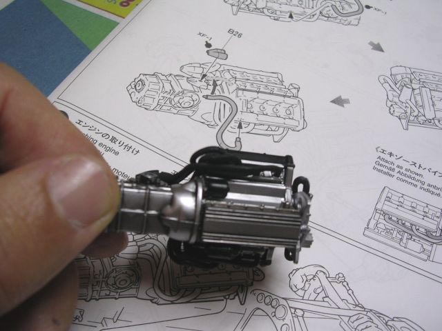 Motor &amp;quot;sujo&amp;quot; com tinta de oleo