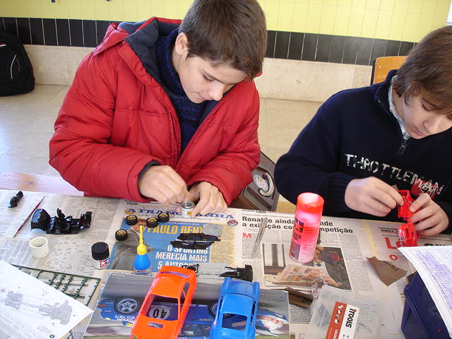O André Peraltinha e o Miguel Rosa. O peralta está a desenvolver um Subaru Tunnig e o Miguel ainda anda de volta do Skyline