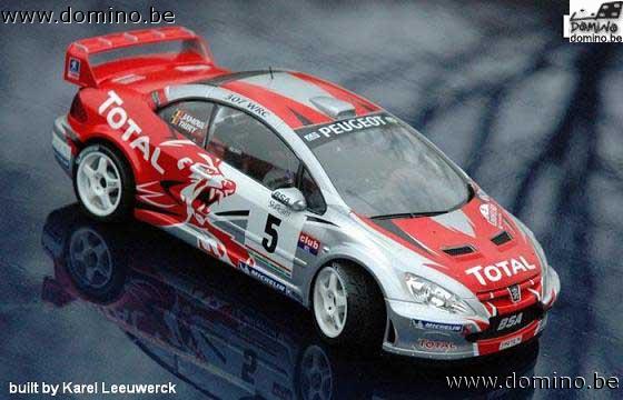 Decal 1/24 Peugeot 307 WRC - Thiry - Condroz 2006
