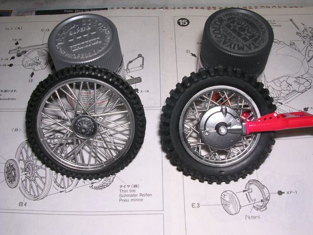 Rodas tratadas a Alclad HPA