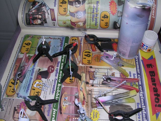 Linha de pintura: tudo pronto a levar com o X-18
