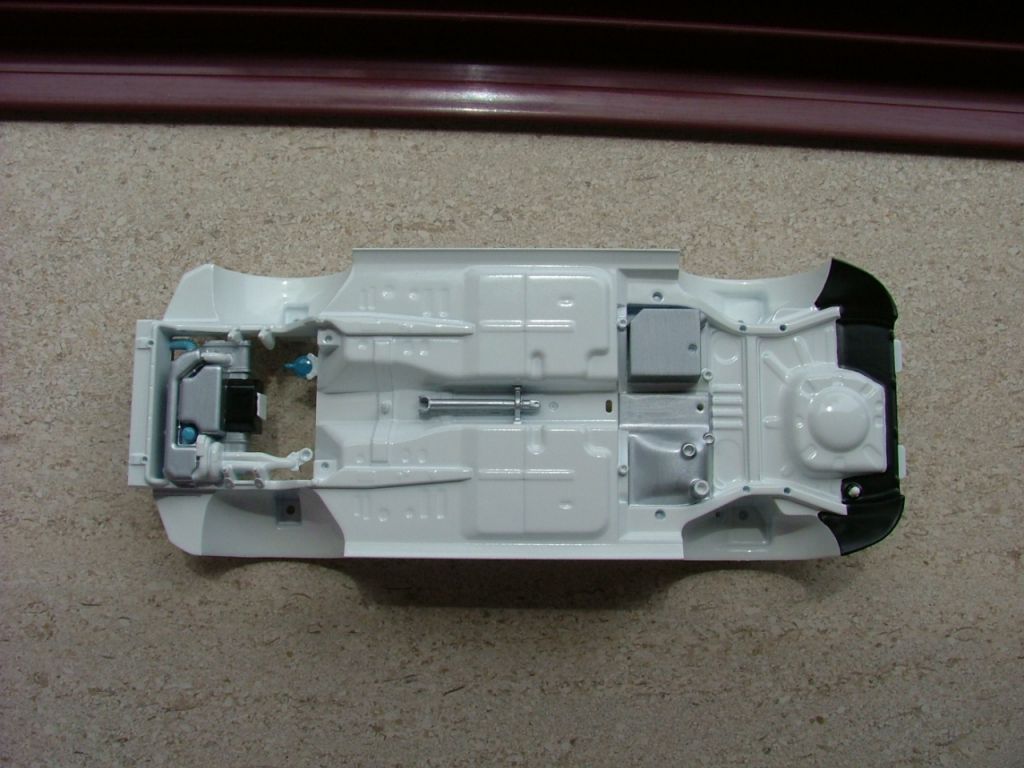 Chassis pintado.