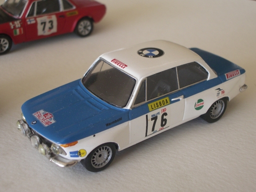 BMW vencedor do TAP de 72, já foi montado á menos tempo, cerca de 10 anos, mas nunca o acabei..