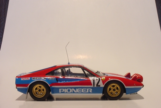Ferrari 308 GTB - Corsega 82<br />Não ganhou mas quase