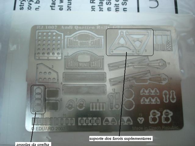 estou a pensar fazer a grelha a da reji é mal feita,esta folha de PH é tambem da reji e é para os audis da tamiya e da revell