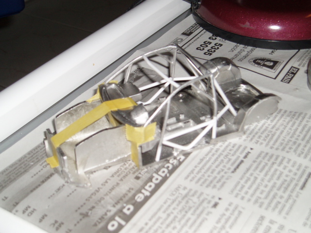 Rollcage need be modified to adapt for both chassis and real design