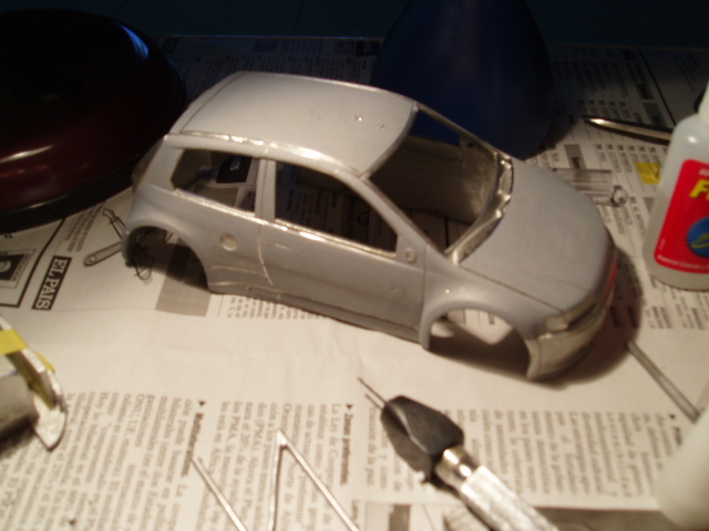 Several layers of putty are necessary to get &amp;quot;sweet&amp;quot; body