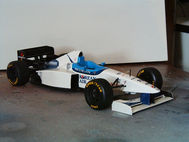 Tyrrell 024, transkit HBC + Tamiya.