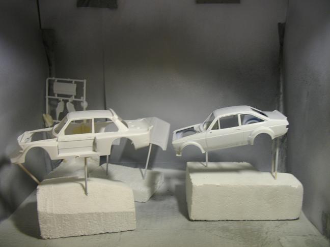 estufa com BMW e Escort