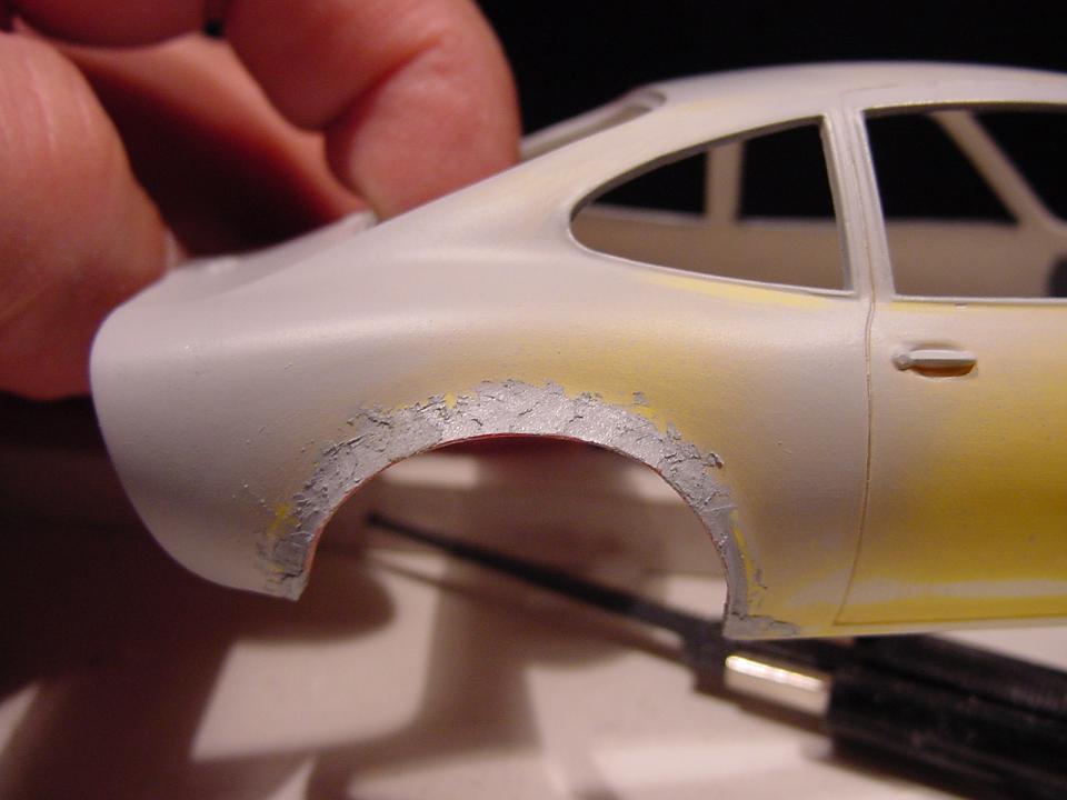 algum "putty" para dar a forma desejada...