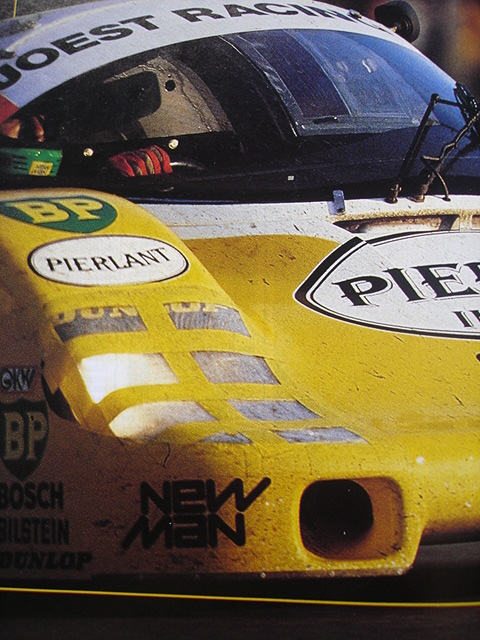 Frente no carro real