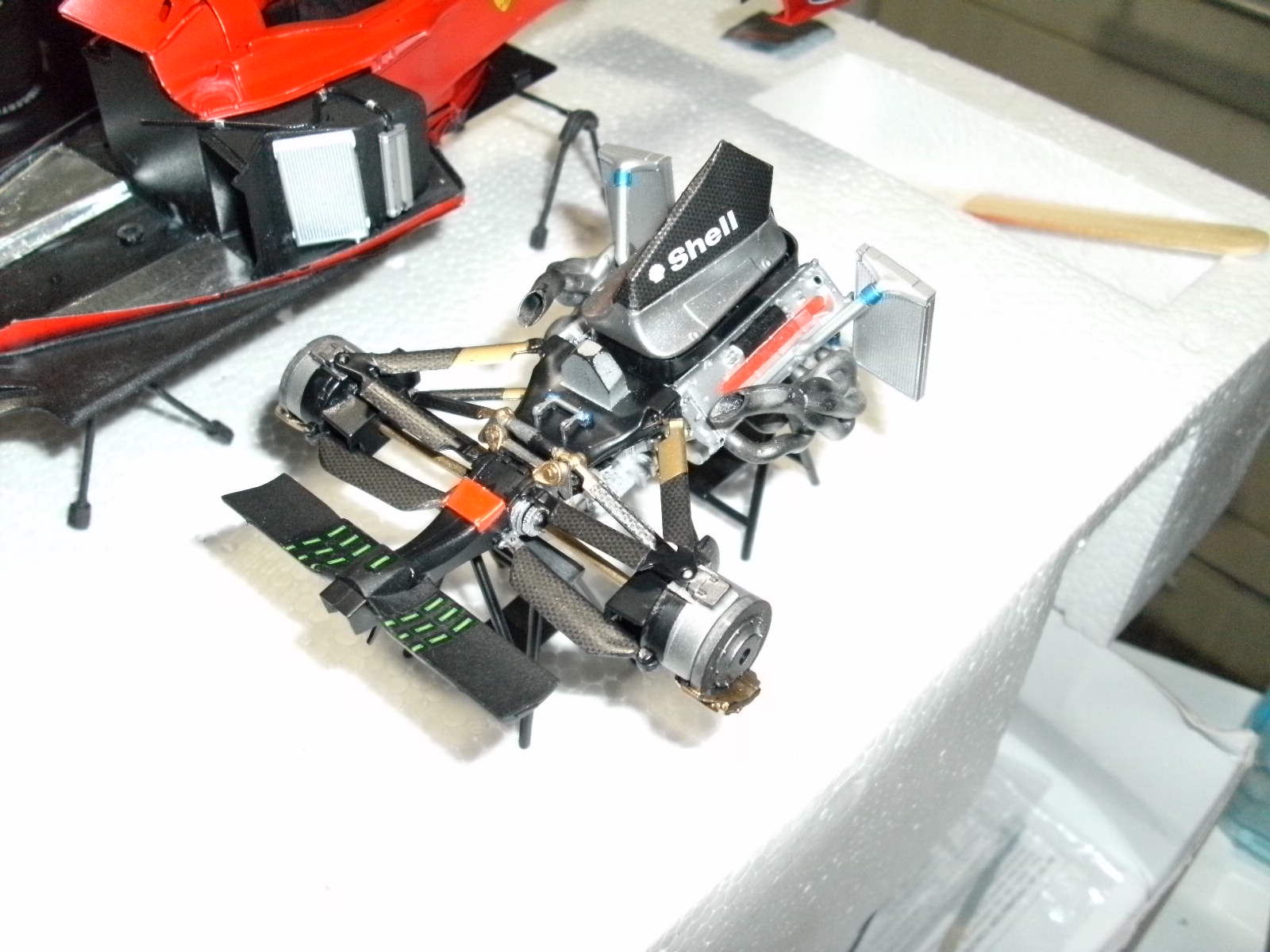 o motor quase pronto