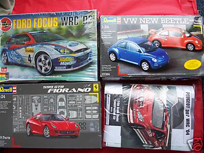 Focus, 307, New Beetle, 599 GTO Fiorano