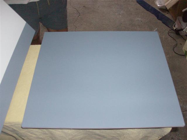 Pintura do chão.