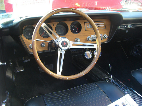 O volante do original