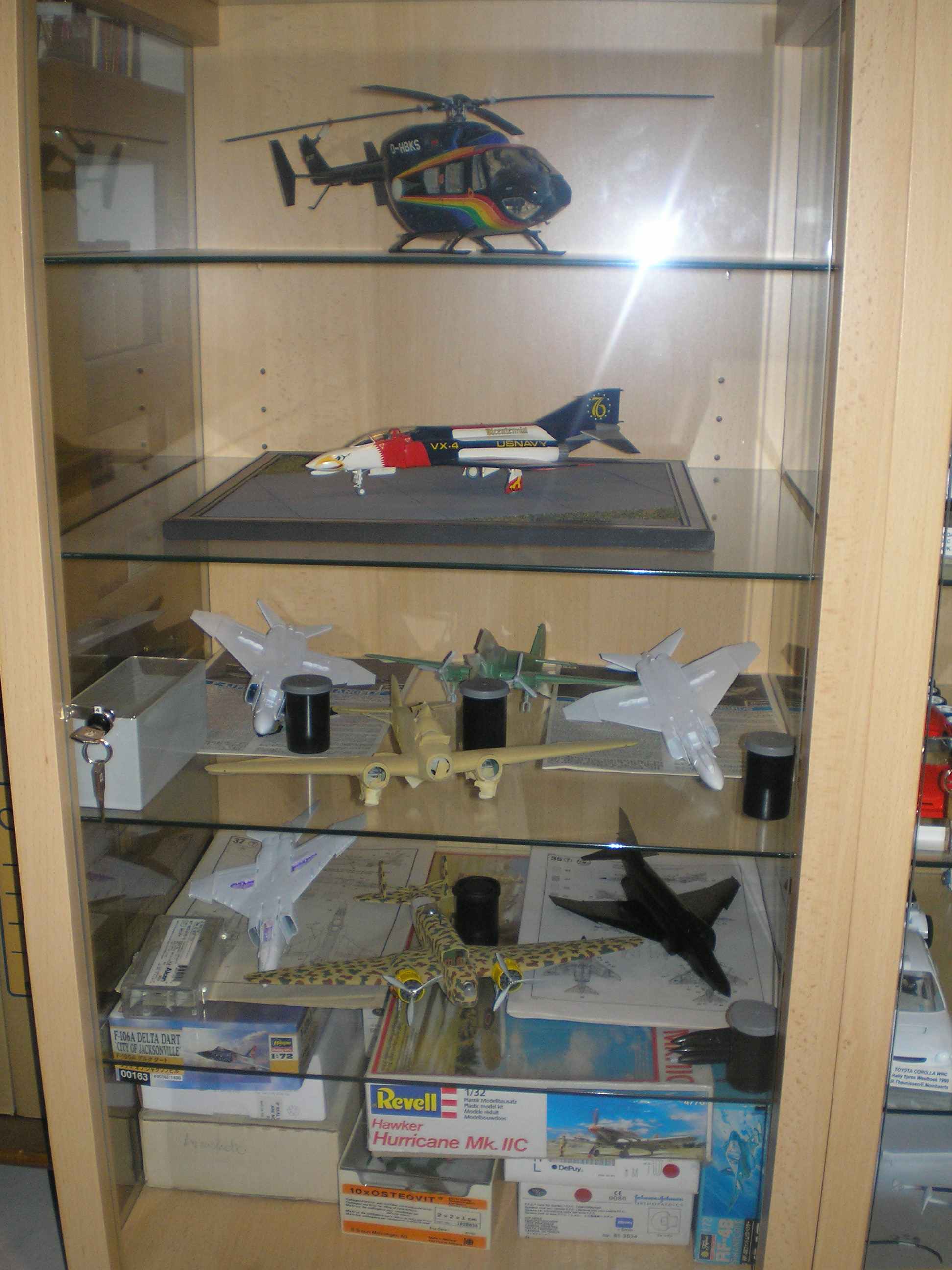 Aviões 1/72 em progresso