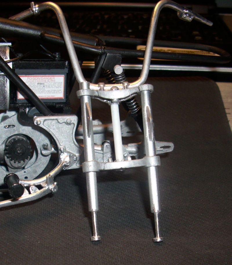 As novas peças feitas com perfil de aluminio de 4mm