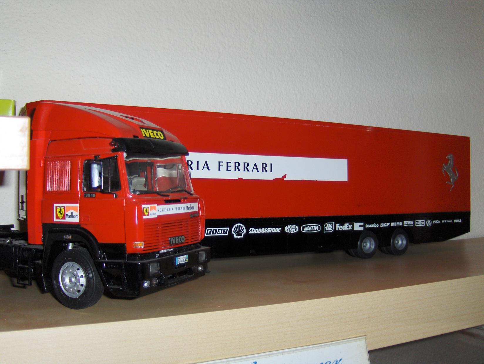 Camião Ferrari transporte de 1995 Iveco eurostar