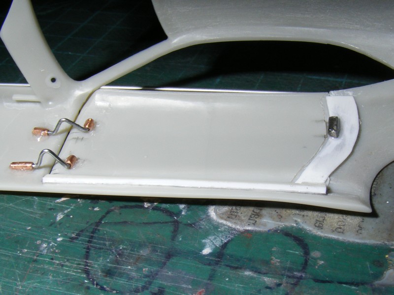Conjunto fixo. Ainda tive que descolar a primeira porta, pois não deixei folga para abrir!