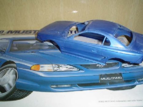 O kit: Tamiya 1/24 Mustan GT