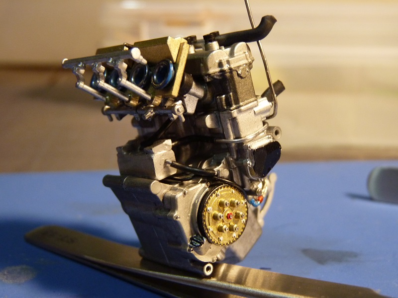 Detalhe do motor