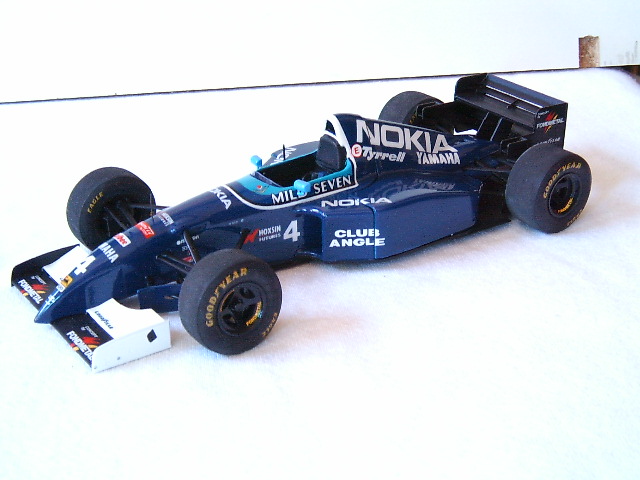 Tyrrell 023, treinos em Buenos Aires 1995.