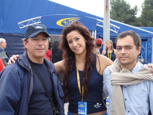 eu  o Pedro e a rapariga era a presidente do clube de modelismo de Salou, chamava-se coronita.