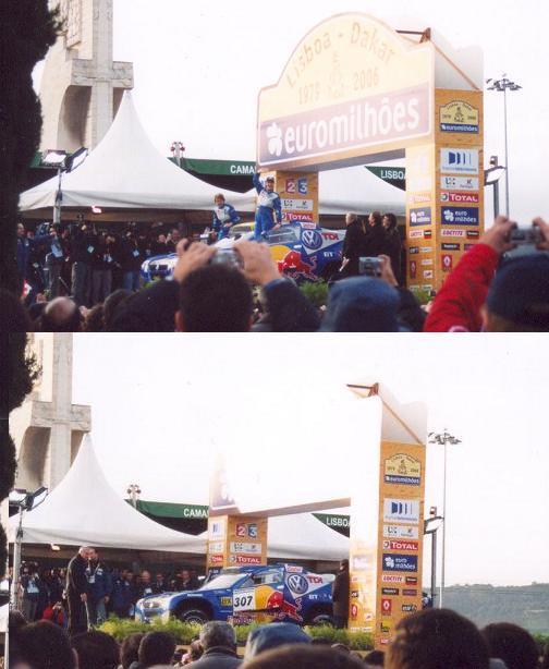Jutta e o grande Carlos Sainz!!