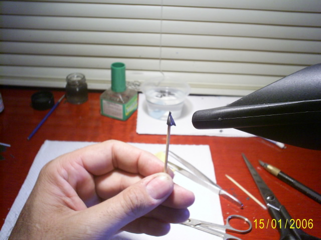 Acabamento com secador