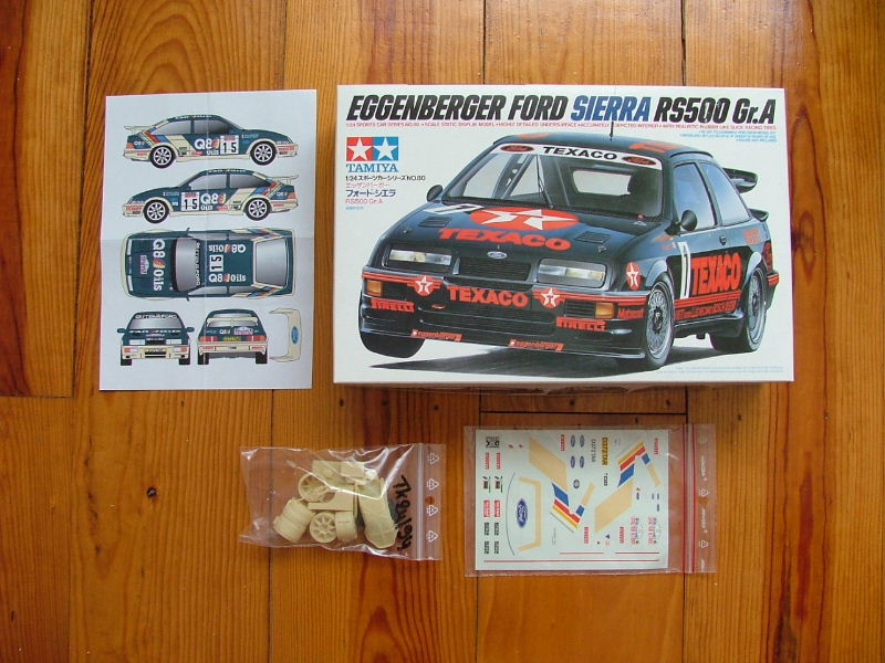 Ford Sierra Cosworth Q8 Oils Cunico - Córsega 1989
